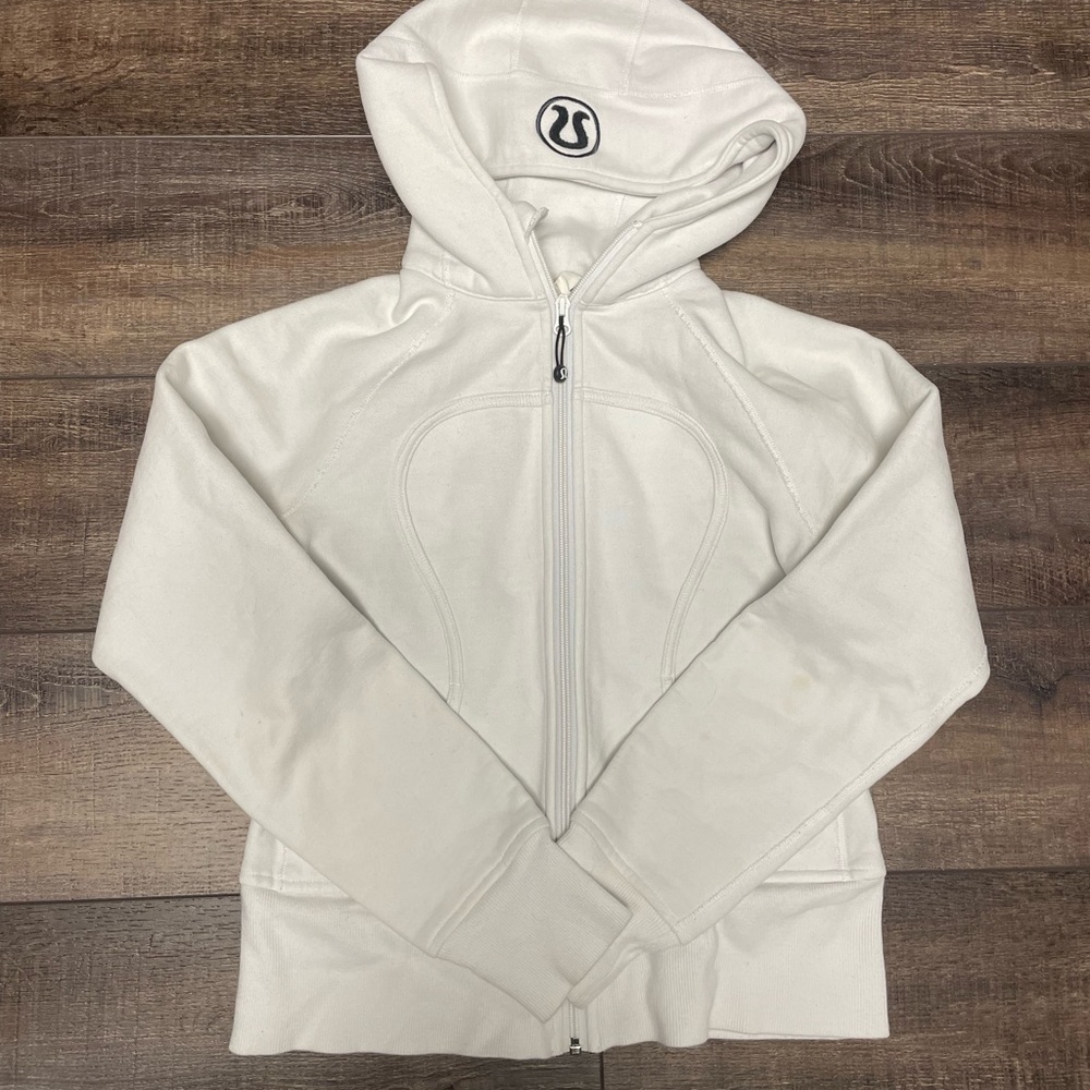 White Lululemon Hoodie